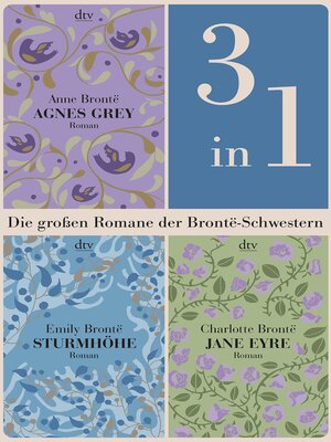 cover image of Die großen Romane der Brontë-Schwestern (3in1-Bundle)